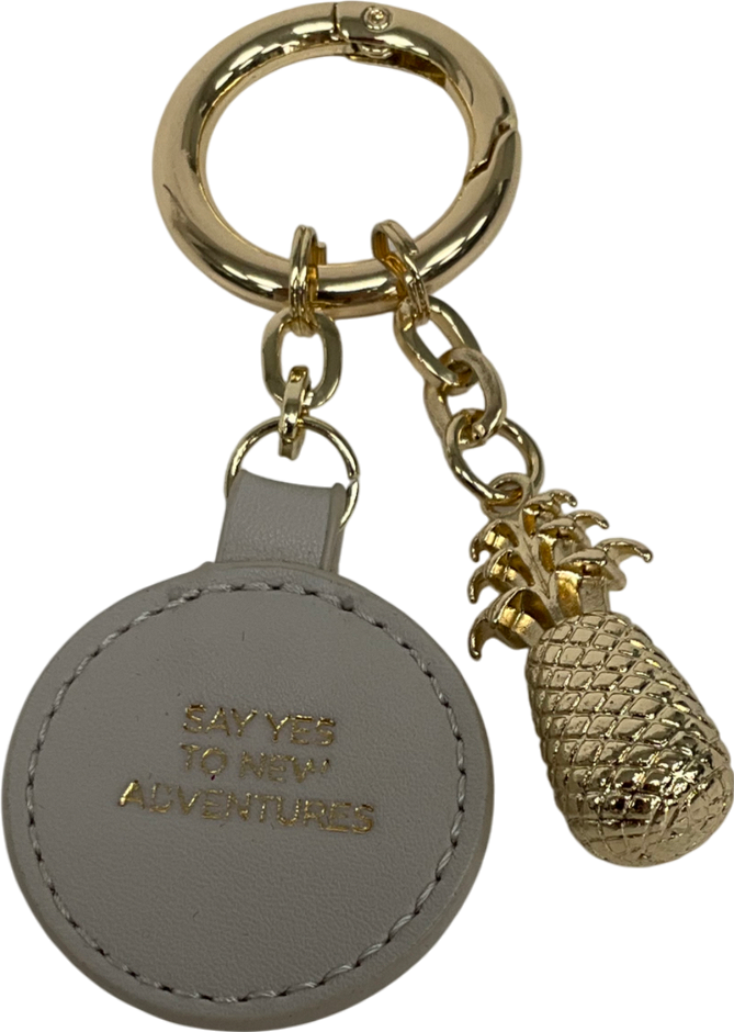 Estella Bartlett Grey Pineapple Keyring