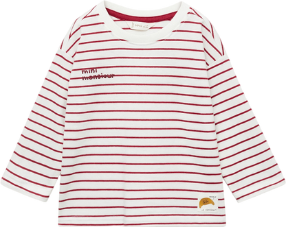 MANGO White Printed Long Sleeve T-shirt 2 Years