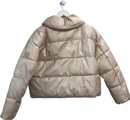 Pepe Jeans Beige Puffer Jacket UK M