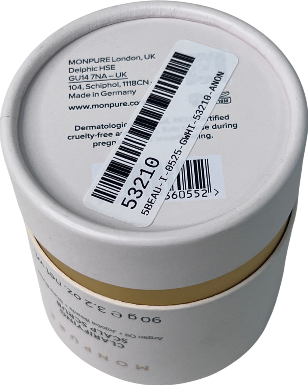 Monpure Clarifying Scalp Scrub 90g