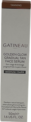 gatineau Eau Golden Glow Gradual Tan Face Serum  - Medium/dark 50ml