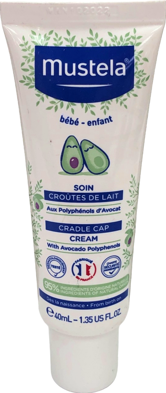 Mustela Cradle Cap Cream With Avocado Polyphenols 40ml