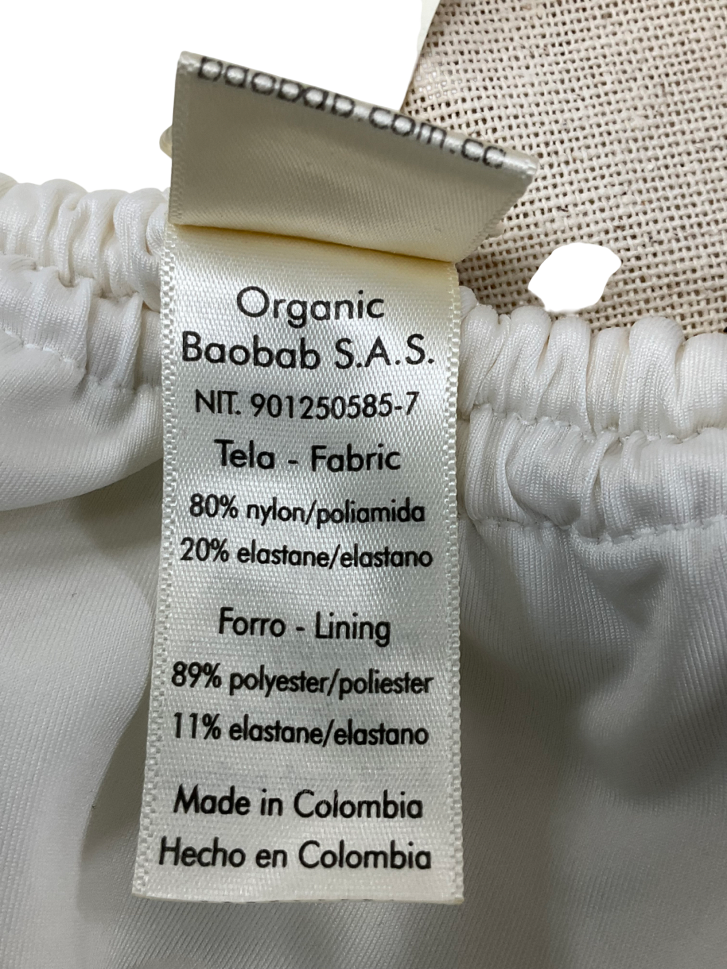 Baobab Cream Lulu Bikini UK S