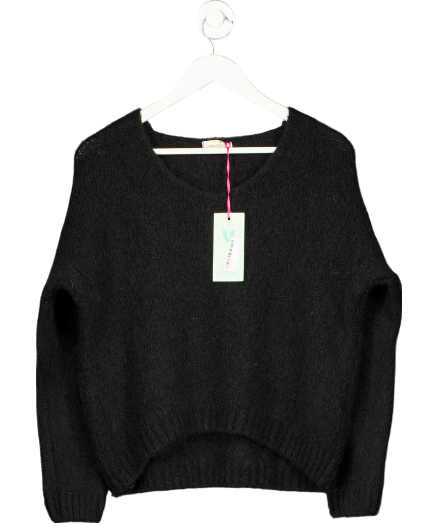 Law & Co Carla Giannini Angel Wing Knit - Black One Size