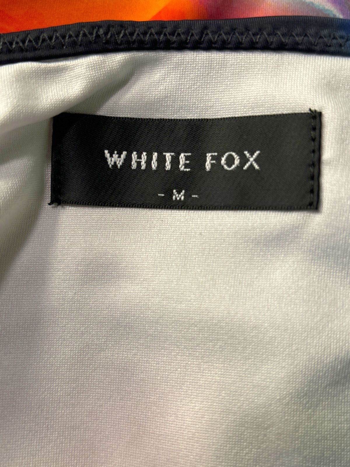 White Fox Multicolour Skirt UK M