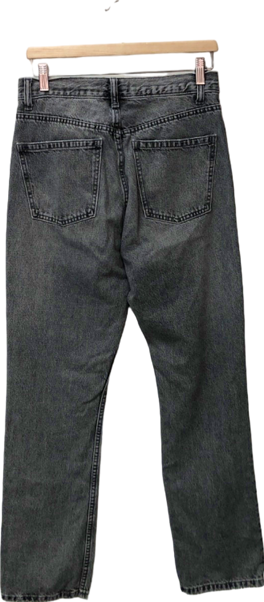 ZARA Grey Straight Leg Jeans EU 38