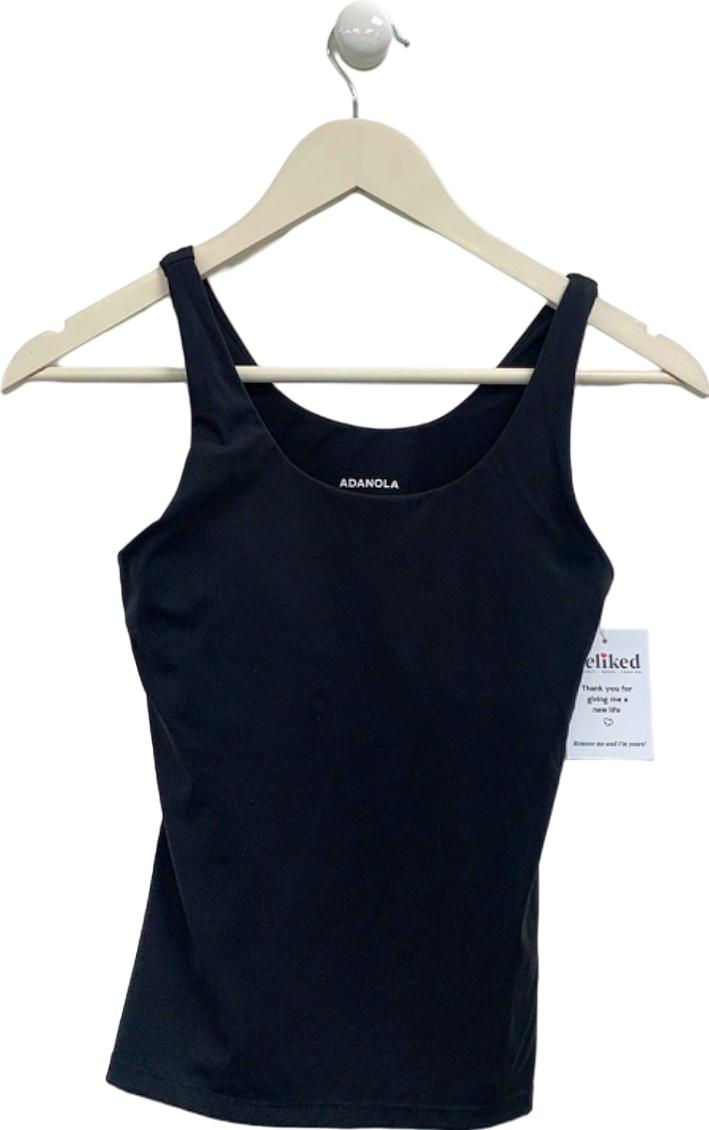 Adanola Black Tank Top UK S