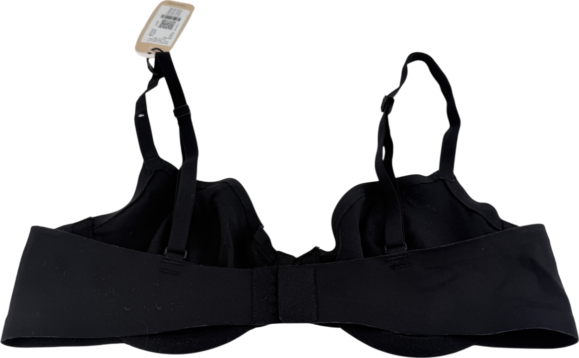 LEAYS Black Bald Unlined Bra UK 32B