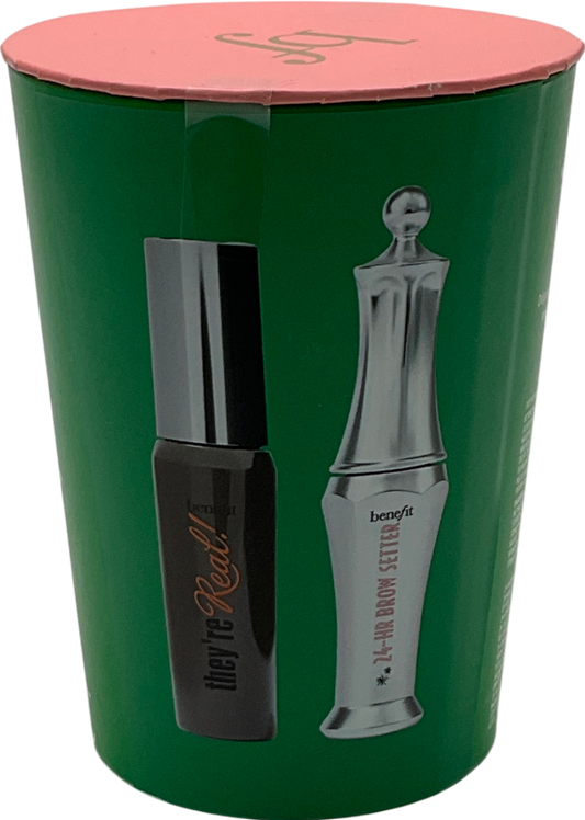 Benefit Whip It Glam Mini They're Real! Mascara & 24 Hour Brow Setter Duo 4g