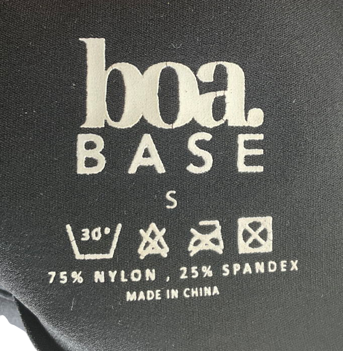 BOA Black Base Sculpting Bralet UK S