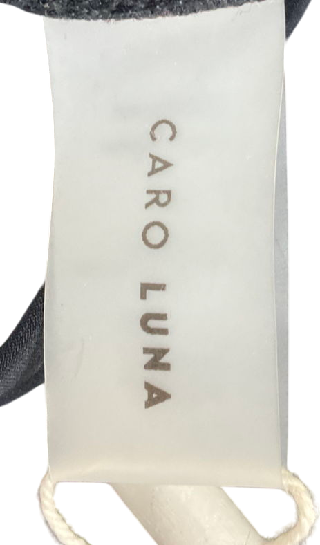 caro luna Black Dafne 2-piece Jersey Bikini Set UK S