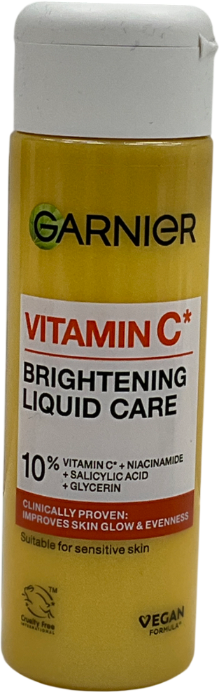 Garnier Vitamin C Brightening Liquid Care, 10% Glycerin, Niacinamide, Vitamin C & Salicylic Acid 120ml