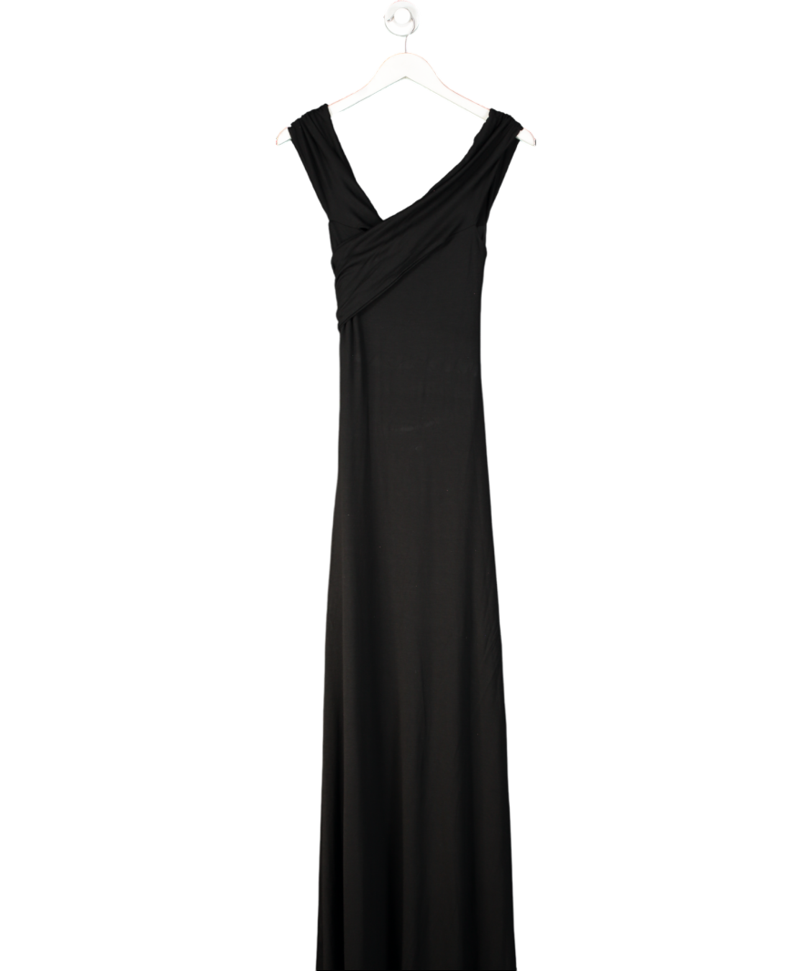 Holland Cooper Black Alexandra Maxi Dress UK S