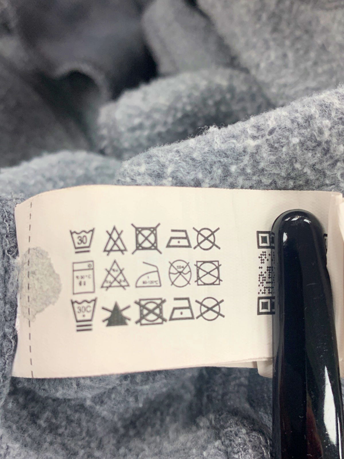 Zara Grey Zip-Up Jacket UK M