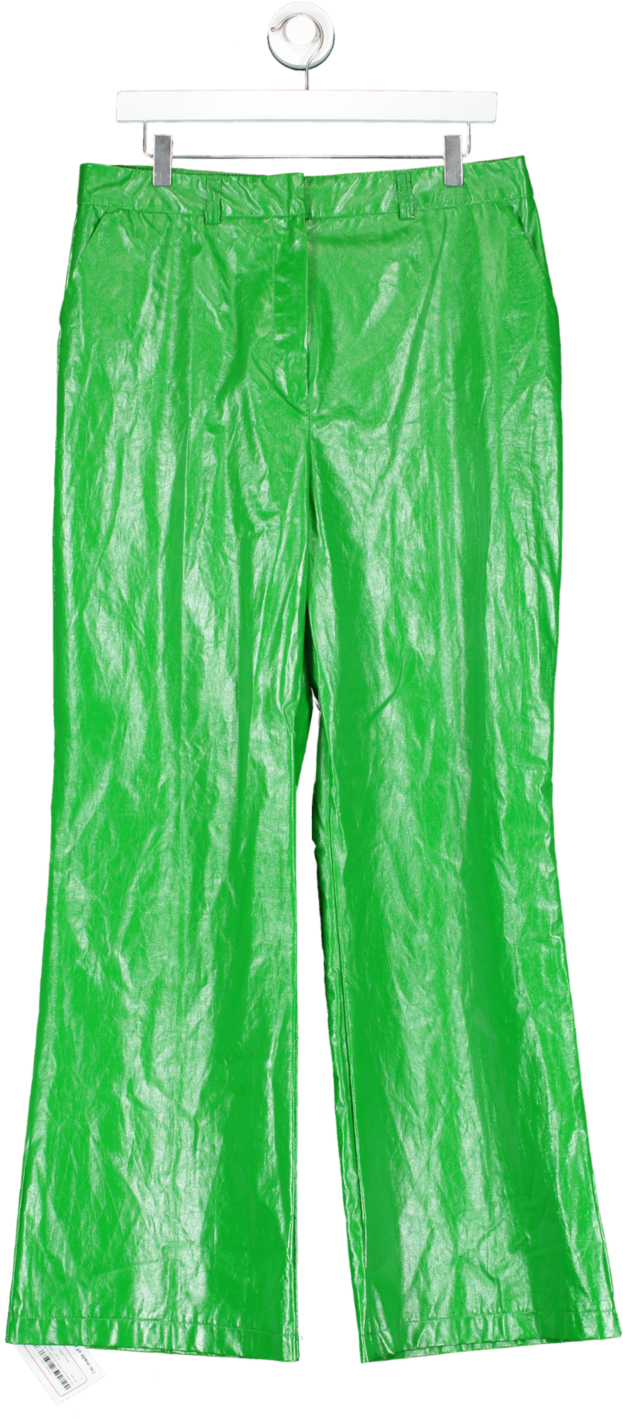 Topshop Green Coated Trouser BNWT UK 16