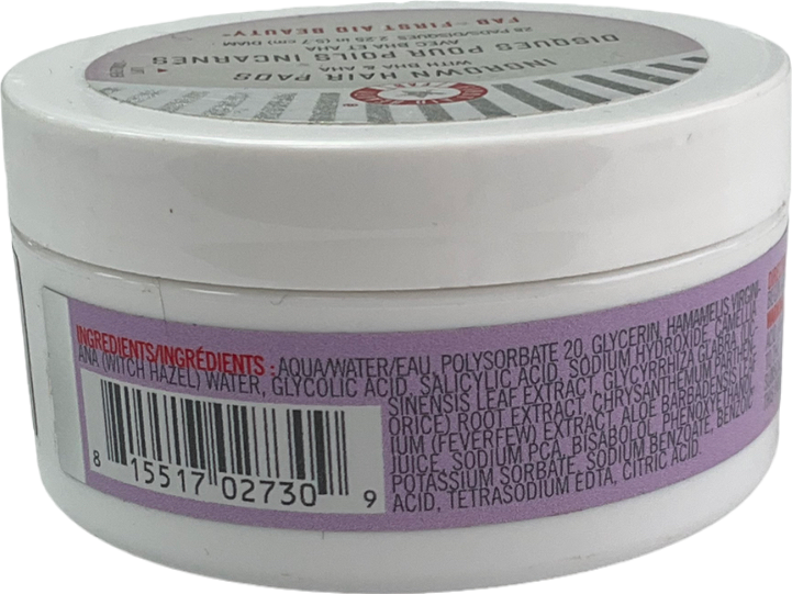 First Aid Beauty Disques Pour Polis Incarners 28pads