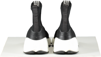 Christian Dior Black Technical Knit Wedge Sneakers UK 3 EU 36 👠