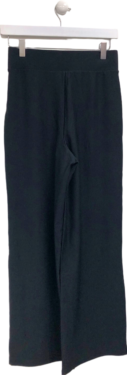 New Look Black Wide Leg Trousers UK 8