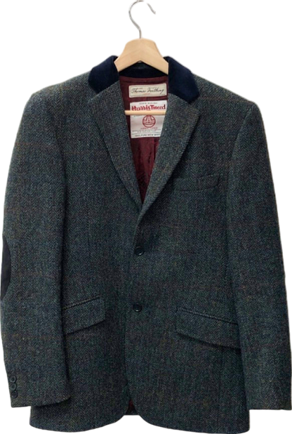 Thomas Farthing Grey Tweed Blazer UK 36L