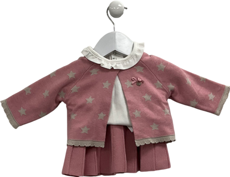 Mayoral Pink Baby 4 Piece Gift Set 3-6 Months - gift boxed