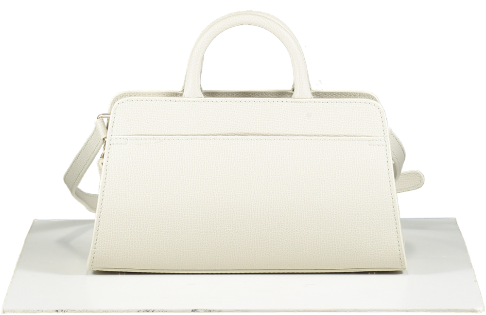 aigner Cream Leather Cybill Honeysuckle Stretch Mini Bag