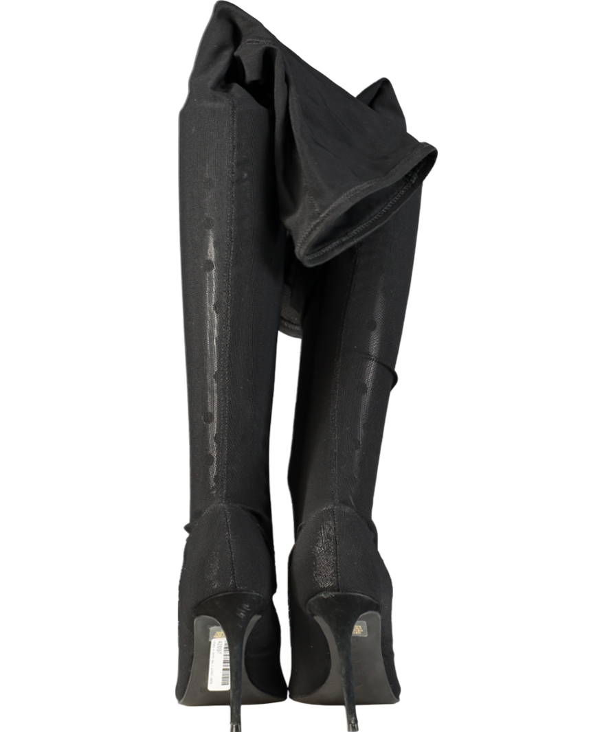 Carvela Black Vixen Over The Knee Boot UK 6 EU 39 👠