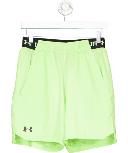 Under Armour Green Vanish Woven 2 In 1 Shorts UK S