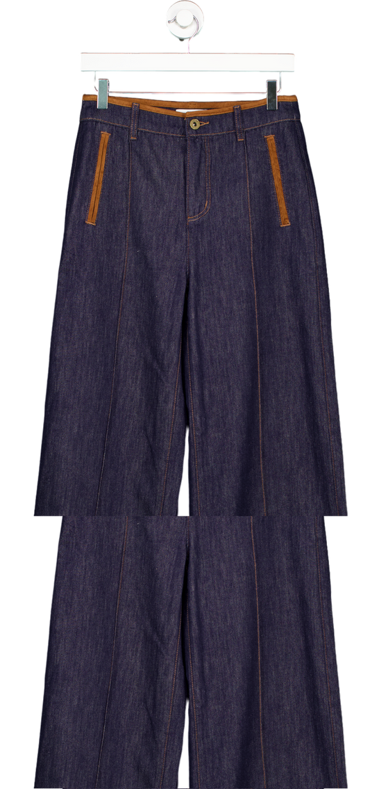 Tom Ford Blue Denim Trousers UK 32