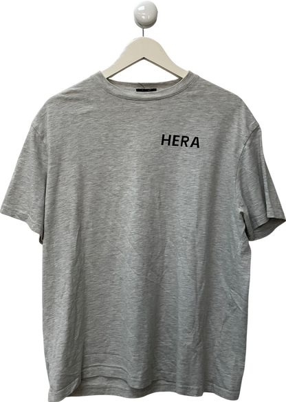 Hera Grey Oversized T-shirt UK M