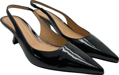 Russell & Bromley Black Slingback Heels UK 5