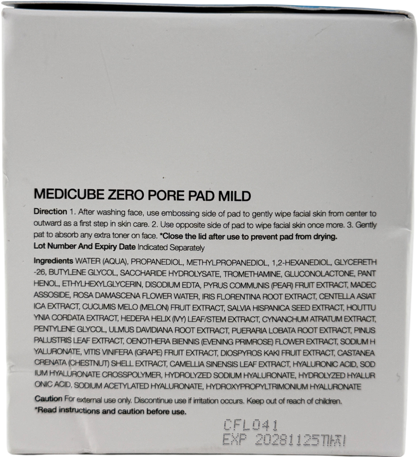 Medicube Zero Pore Pad Mild (70pcs) 70 pads