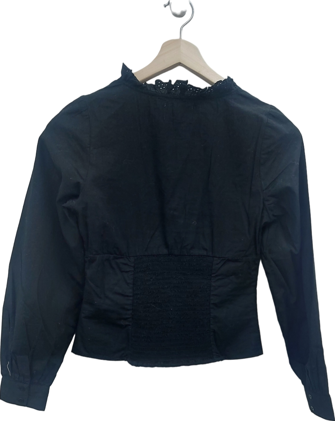 Rouje Black Annette Shirt UK 8