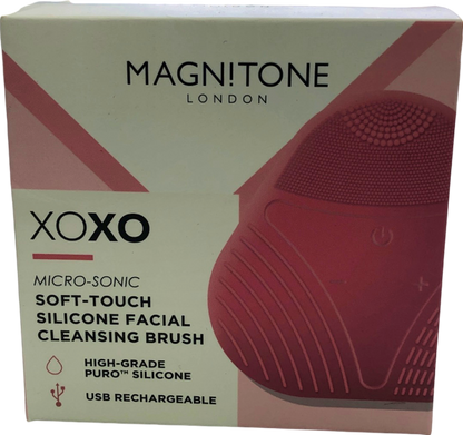 Magnitone XOXO Micro-Sonic Soft-Touch Silicone Facial Cleansing Brush