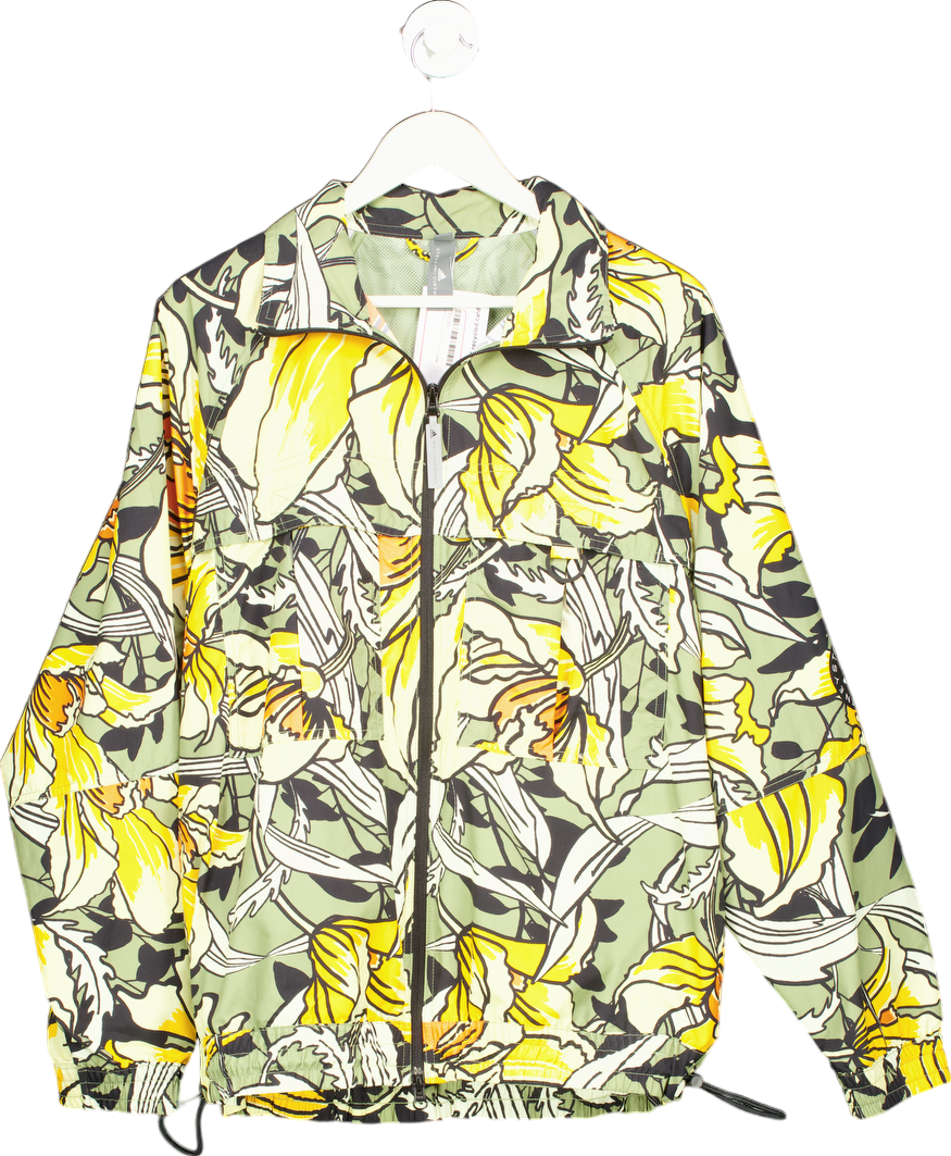 Adidas Stella McCartney Multicolour Floral Windbreaker Jacket UK S