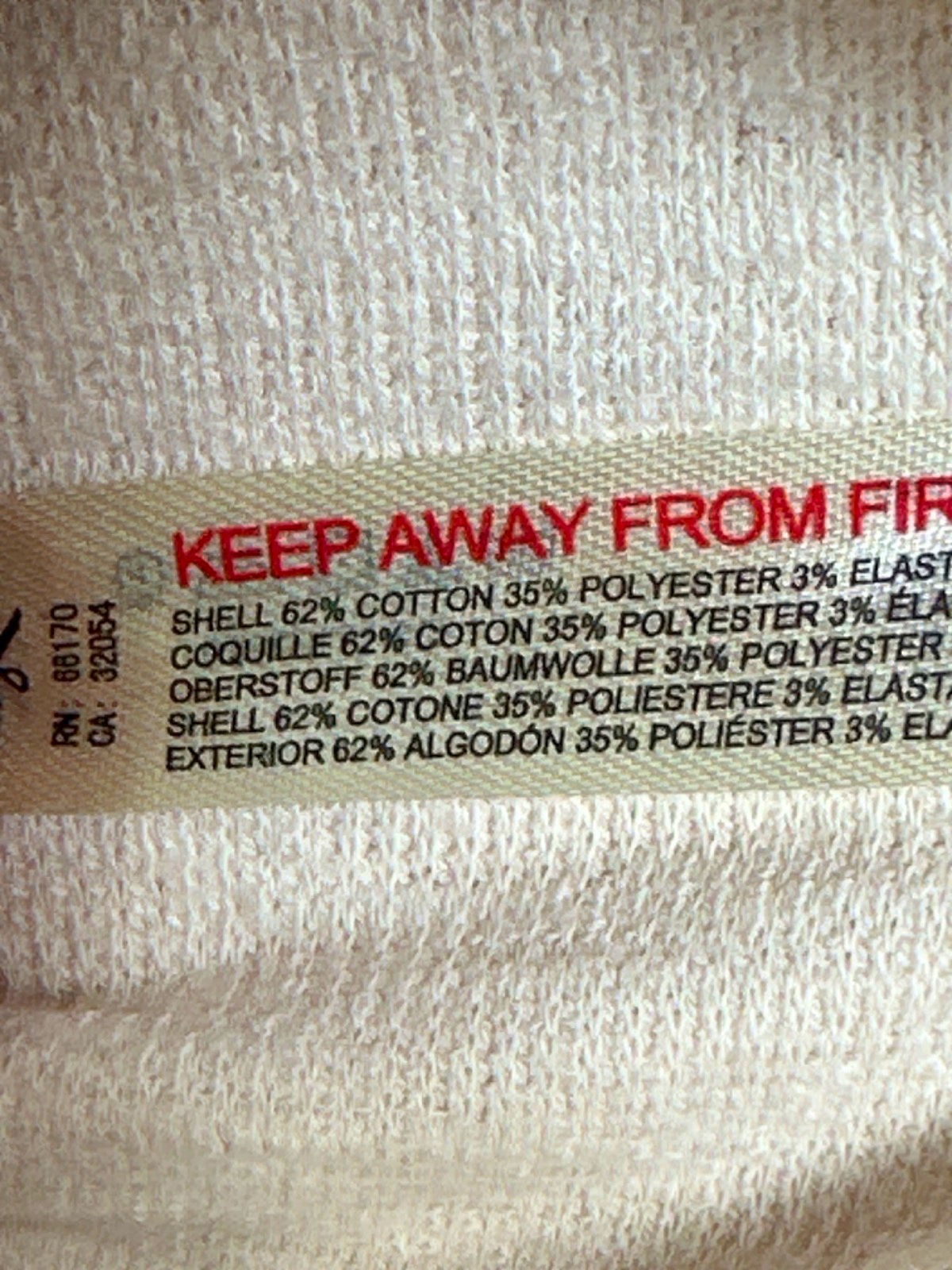 Free People Beige Hooded Sweatshirt UK L