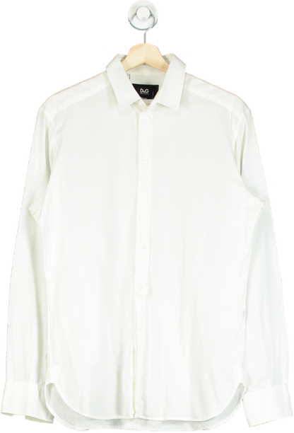 Dolce & Gabbana White Brad Shirt UK 41"