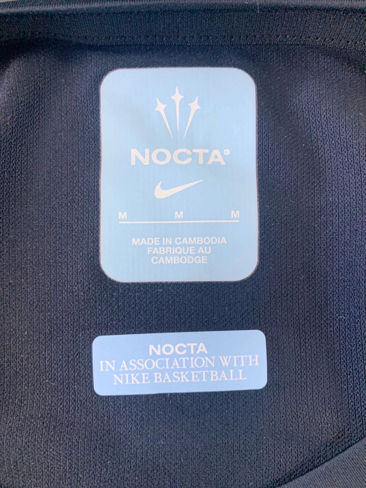 Nike Black NOCTA Long Sleeve Performance Top M