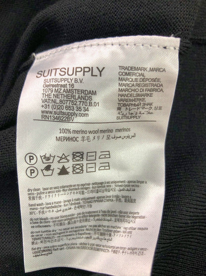 Suitsupply Black Turtleneck Sweater XL