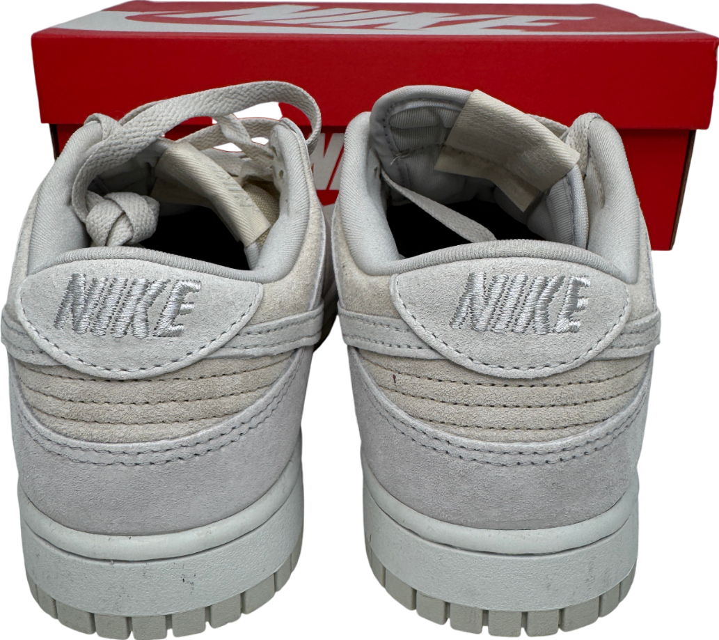 Nike White Dunk Low Retro Prm "vast Grey" Sneakers UK 6 EU 40 👞