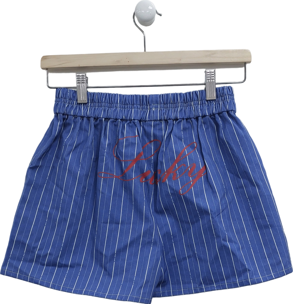 With Jean Blue Lucky Brief Boxer Shorts UK S