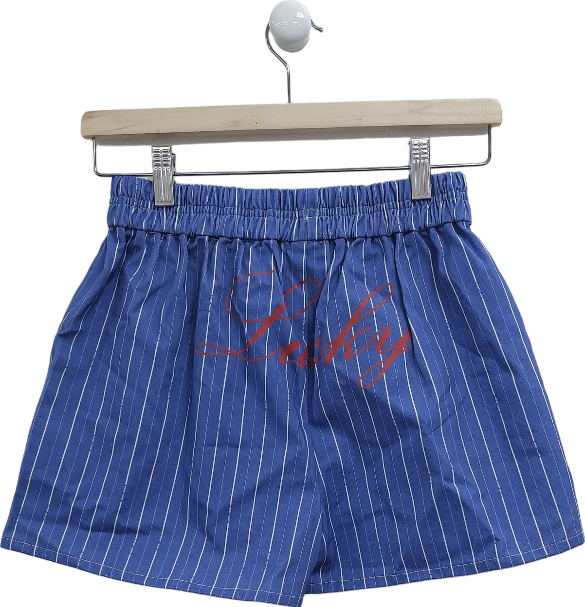 With Jean Blue Lucky Brief Boxer Shorts UK S