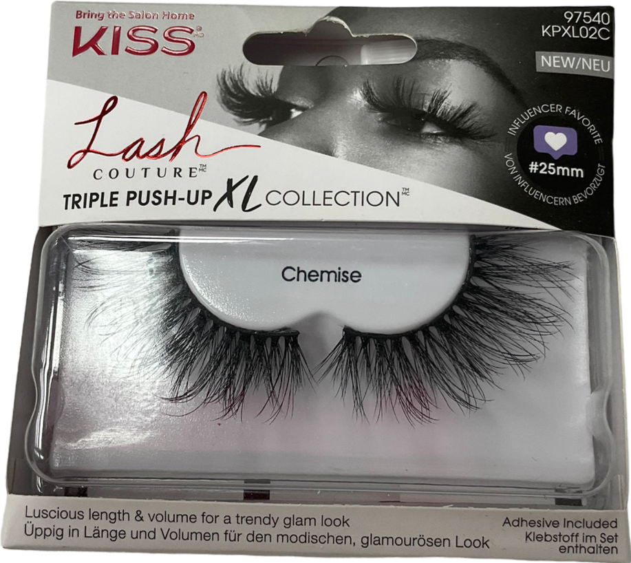kiss Triple Push Up Lashes Chemise One size