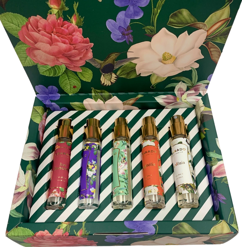 Granado Discovery Set - Coleção Florais Rosa Damascena, Violeta, Lírio, Magnólia, Gardênia 10ml