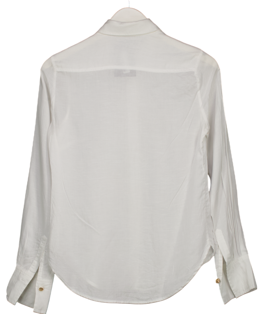 Holland Cooper Classic White Shirt UK 8