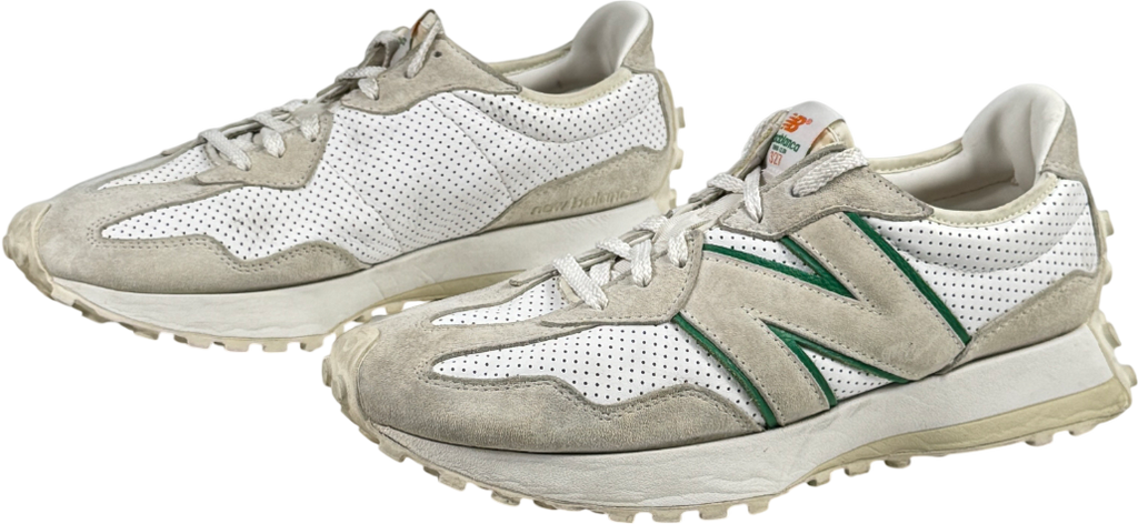 NEW BALANCE X Casablanca 327 Sneaker White / Green UK 9 EU 43 👞