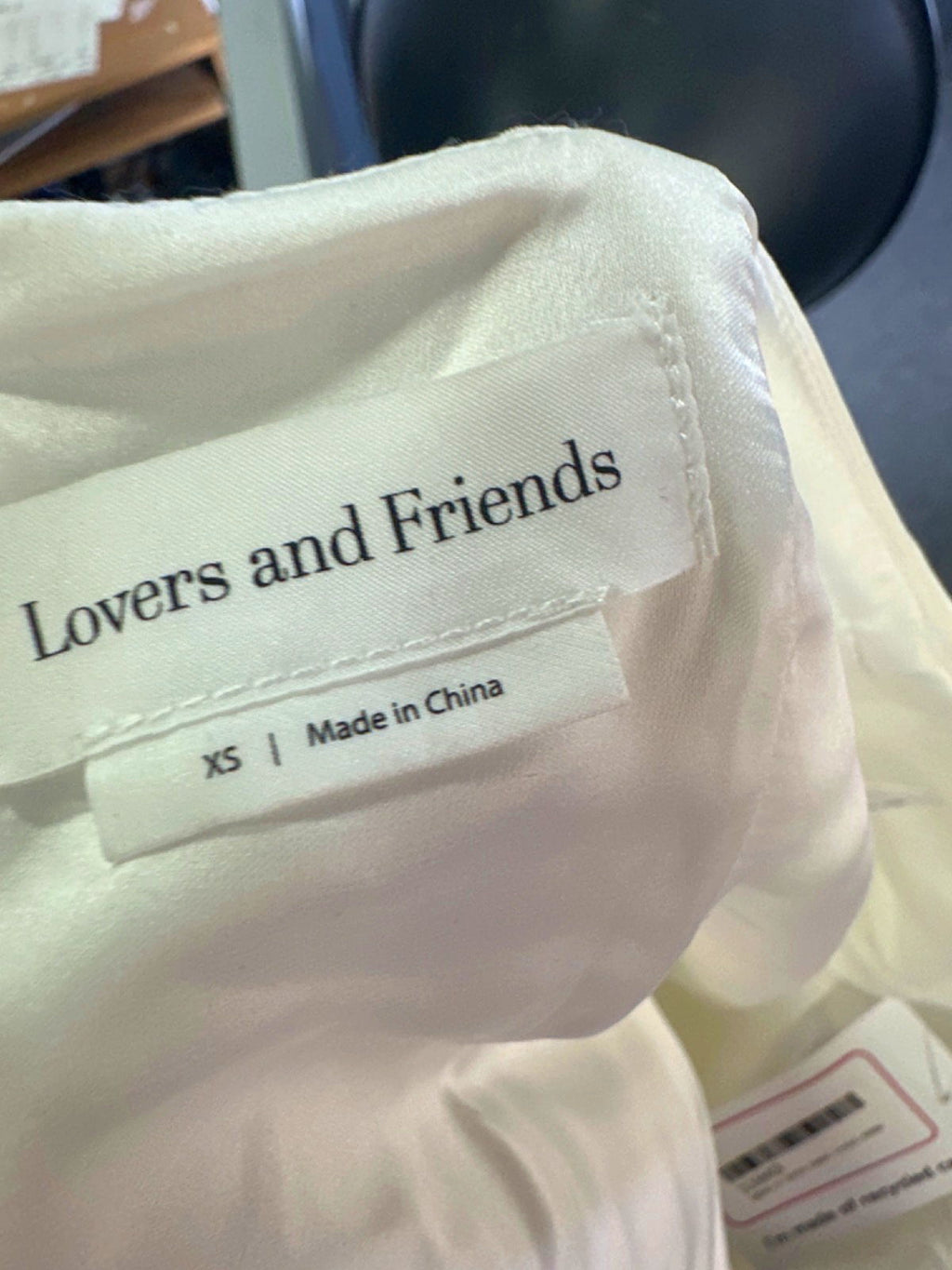 Lovers and Friends Cream Flower Detailed Mini Skirt UK XS