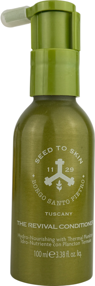 Seed to skin The Revival Conditioner - Hydro-nourishing With Thermal Plankton 100ml