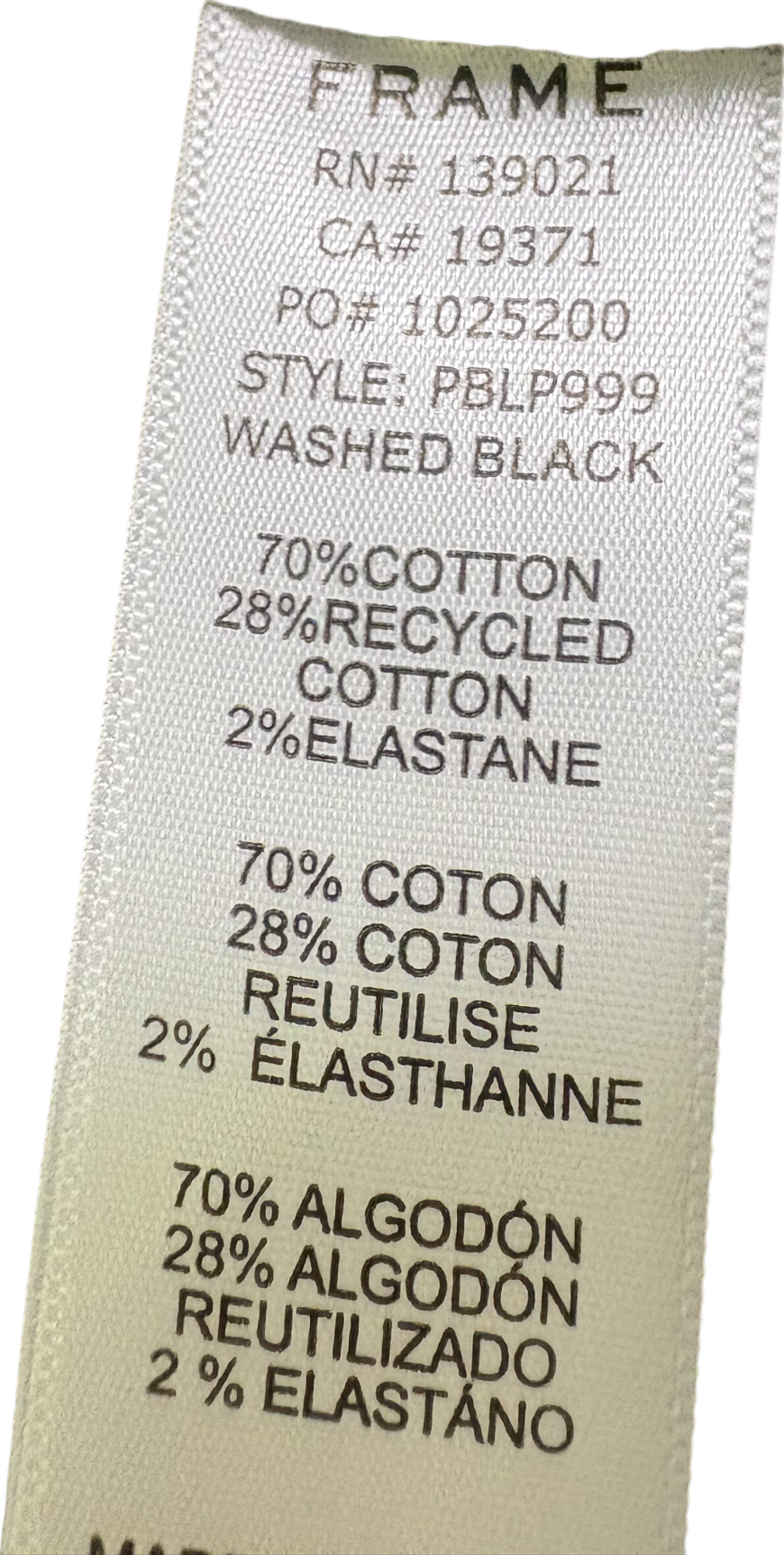 Frame Black Pleated Barrel Leg Trousers W28