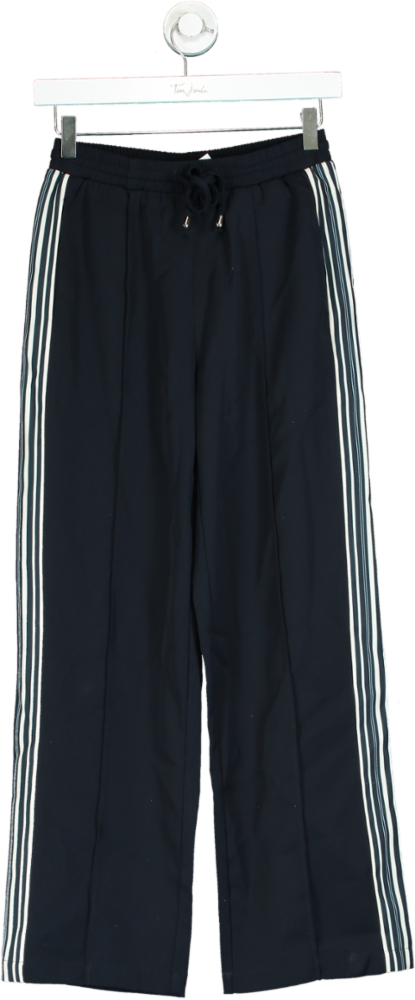 Karen Millen Black Striped Trousers UK 8