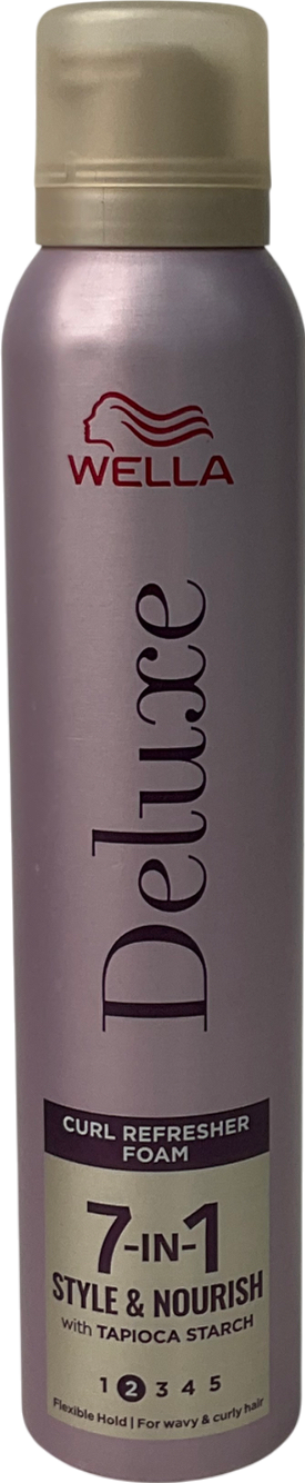 wella Deluxe 7 In 1 Curl Refresher Foam 200ml